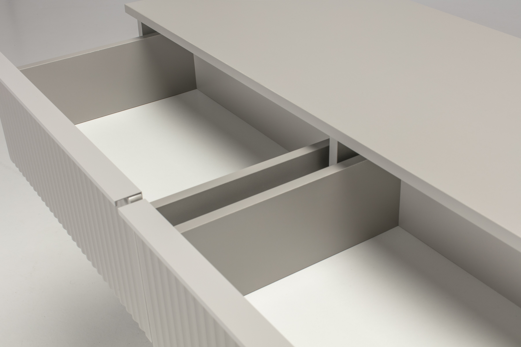 Greenwich Chest of Drawers - 6 Drawer Chest (3 x 3), Grey